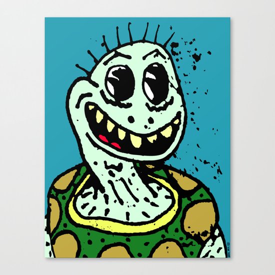 A TORTOISE. Canvas Print