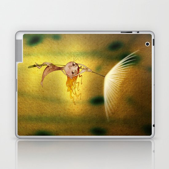Flying Laptop & iPad Skin