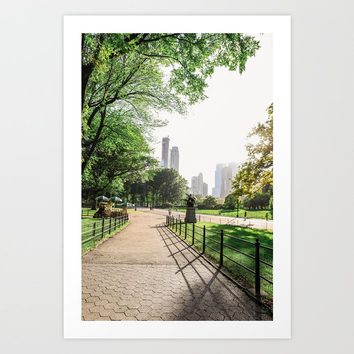 Central Park New York | City photography nature landscape travel Art Print