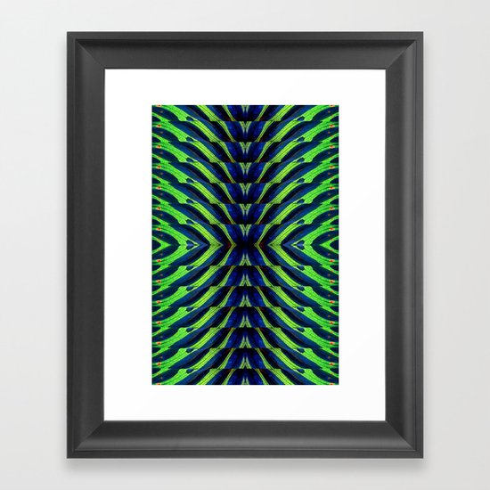REFLECTED MARANTA Framed Art Print