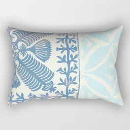 Hawaiian blue Rectangular Pillow
