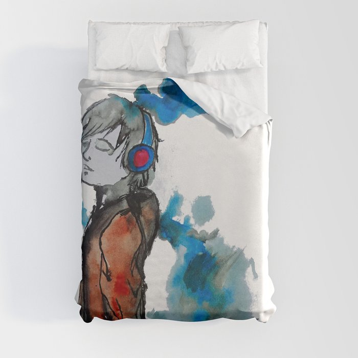 Musically Influenced Duvet Cover