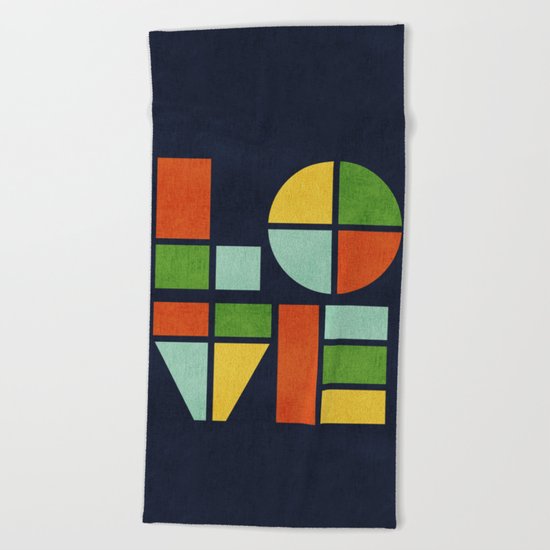 Love is Beach Towel