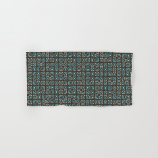Pattern blue azul 6 Hand & Bath Towel