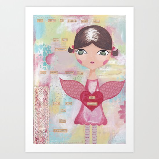 Kind hearted Art Print