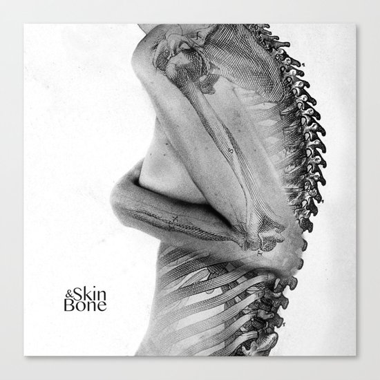 Skin & Bone Canvas Print