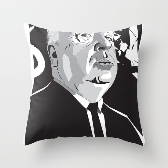 Hitchcock Throw Pillow