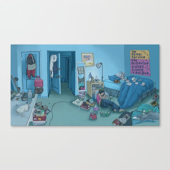 DC Sleeps Canvas Print