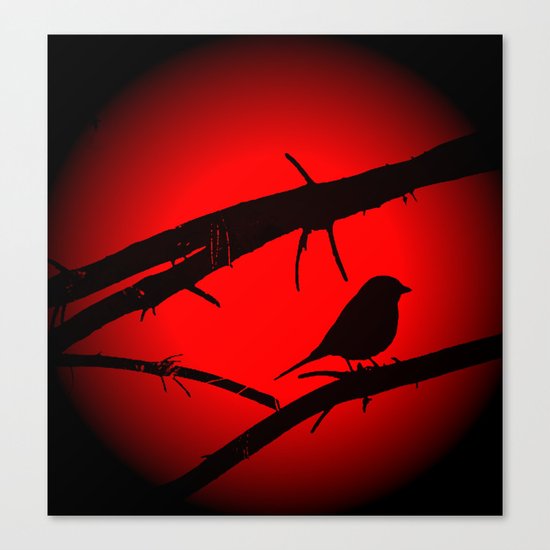 Free as a bird Canvas Print