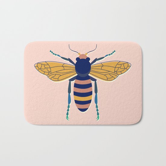 Color Bee I Bath Mat