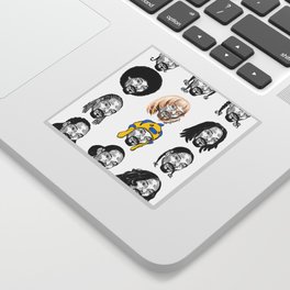 Snoop Dogg Hair Sticker