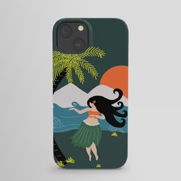 Hula Girl - Aloha Hawaii iPhone Case