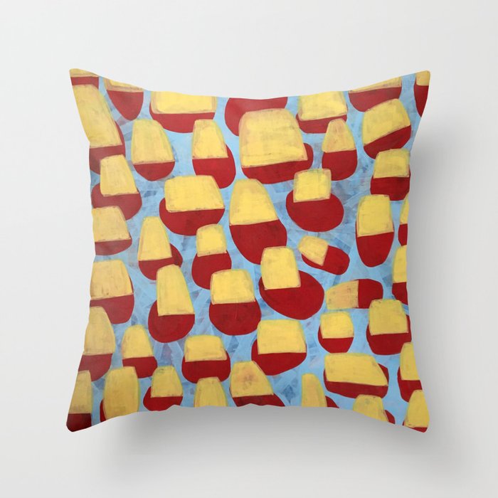 Knock Out Throw Pillow