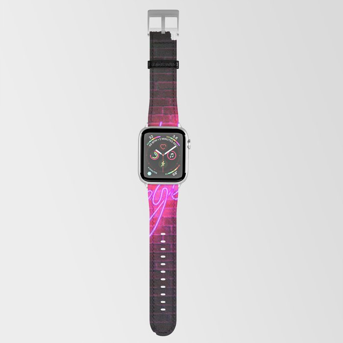 Hello Gorgeous - Neon Sign Apple Watch Band