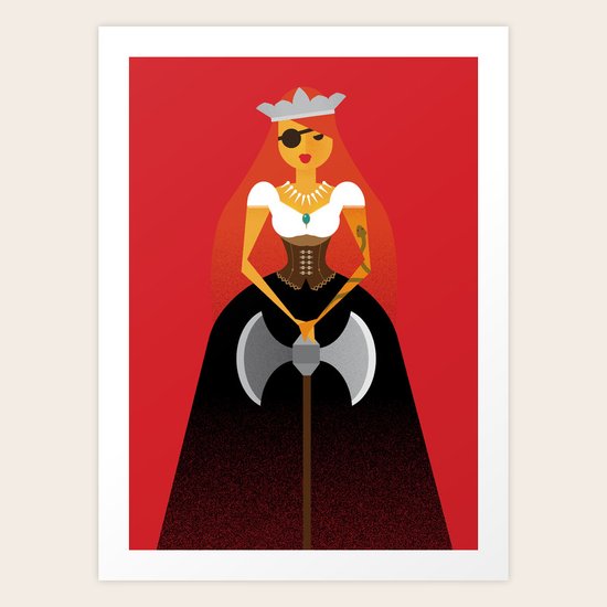 Dama Art Print