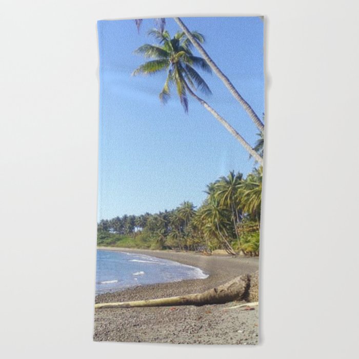 Paradise exists Beach Towel