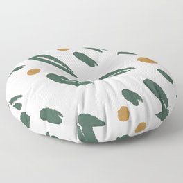 Leaves and Buds Floor Pillow