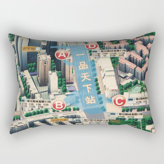 v o i s i e t e q u i Rectangular Pillow