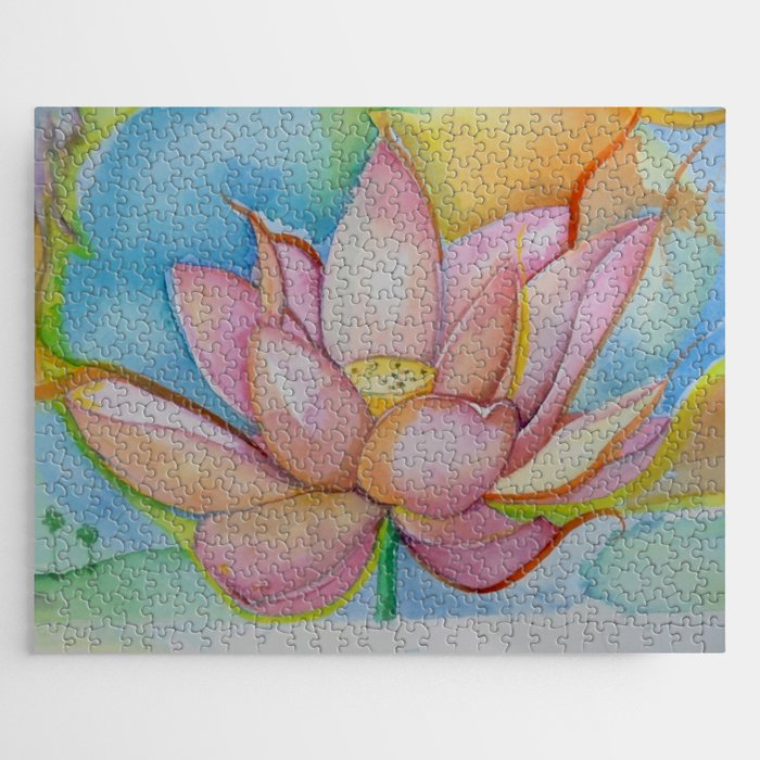 Lotus Jigsaw Puzzle