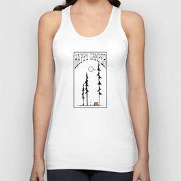 Happy Camper - with Lettering Tank Top