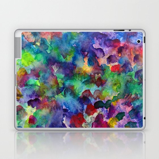 the forest & her flowers Laptop & iPad Skin