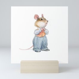 Gentleman Mouse Mini Art Print