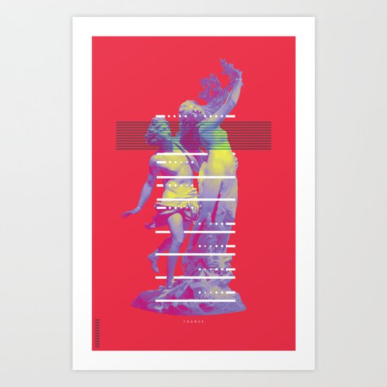 INFINITE LAUREL Art Print