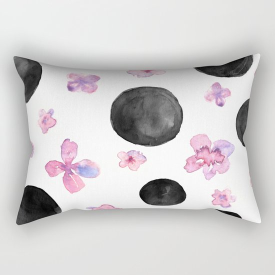 Flora dots Rectangular Pillow