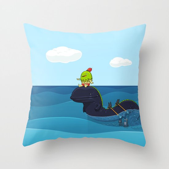 Game Hunter Throw Pillow