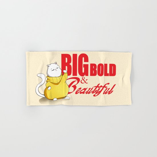 Big Bold & Beautiful Hand & Bath Towel