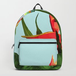 Toucan Tropical Banana Leaves Bouquet Backpack | Birdstoucan, Birds, Toucan, Tropicalflowers, Tropicalplant, Tropicalleaves, Uniquepattern, Bouquettropical, Leavesdesign, Birdslovers 