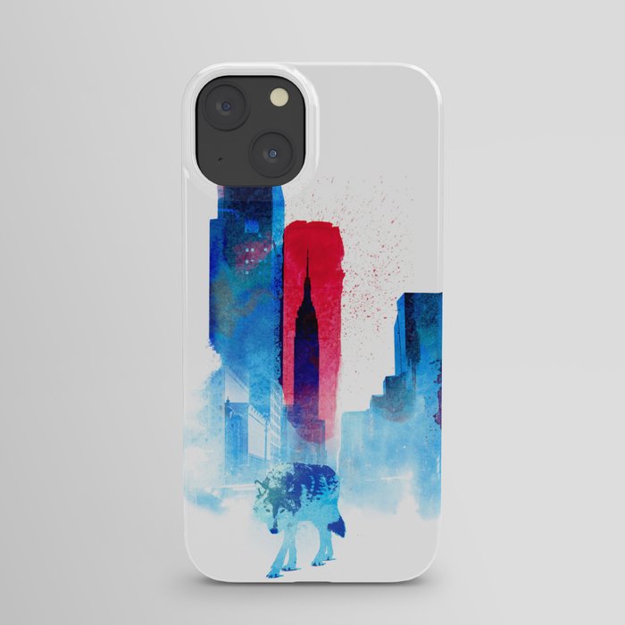 The wolf of the City iPhone Case