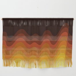 70s Ripple Wall Hanging