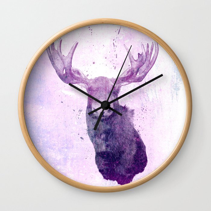 Moose Springsteen Wall Clock