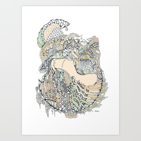 trick pony Art Print