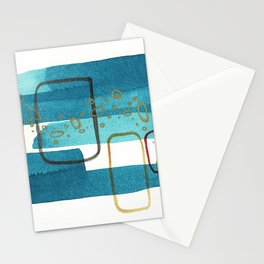 Waves Stationery Card