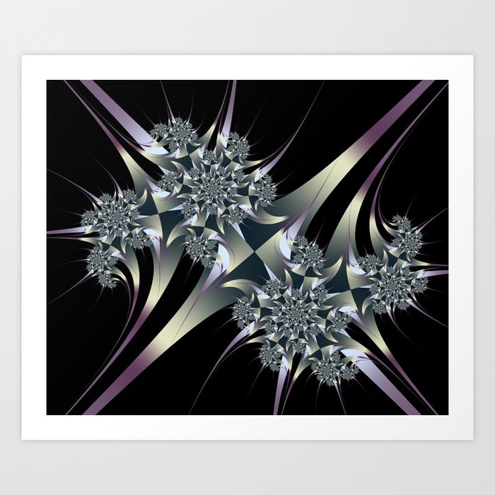 fractal design -39- Art Print