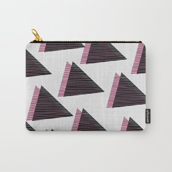 Pink Triangles III Carry-All Pouch