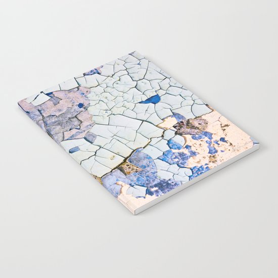 Textured peeling paint Notebook