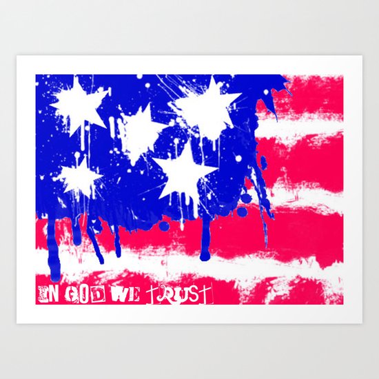 In God We Trust Art Print