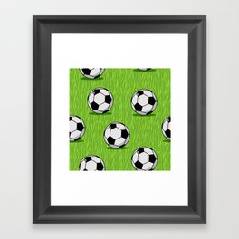Soccer Framed Art Print