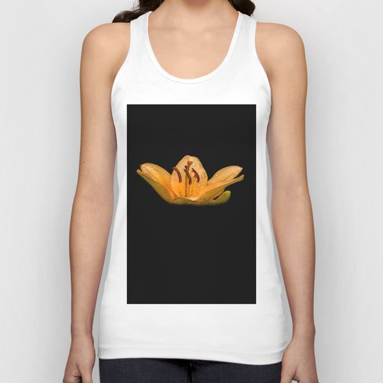 Yellow lily Unisex Tank Top