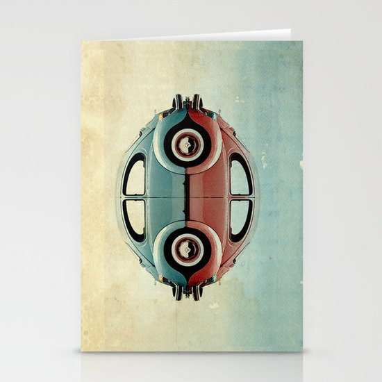 4 speed Bug Stationery Cards