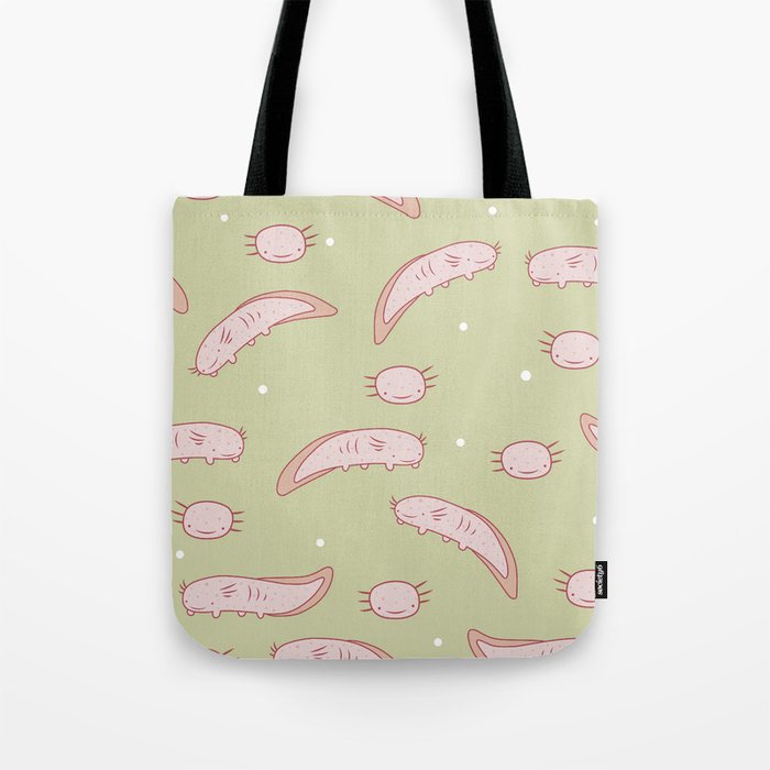 Axolotl party! Tote Bag by handmead | Society6