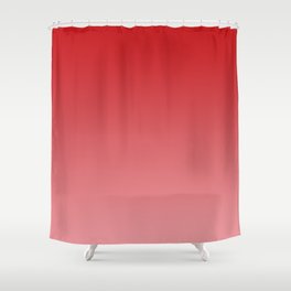 29   Red Gradient Aesthetic 220521 Valourine Digital  Shower Curtain