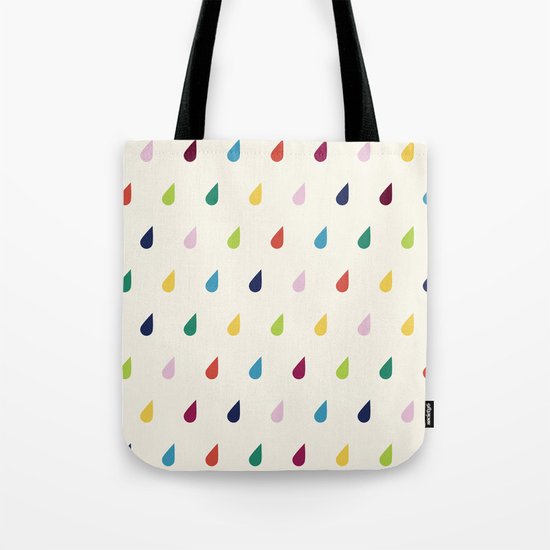 Raindrops Tote Bag