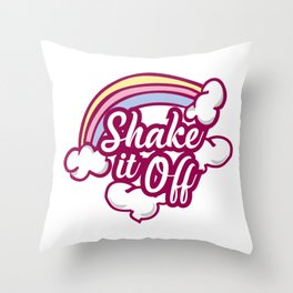 Shake it Off T-Shirt Throw Pillow