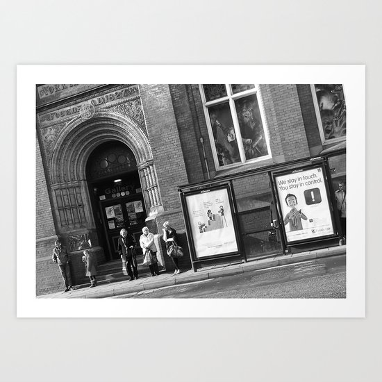 York #31 (Black and White) Art Print