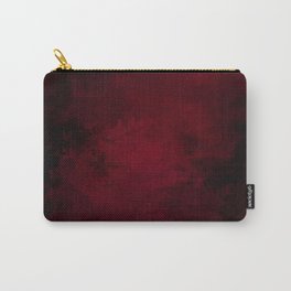 Dark Red Carry-All Pouch