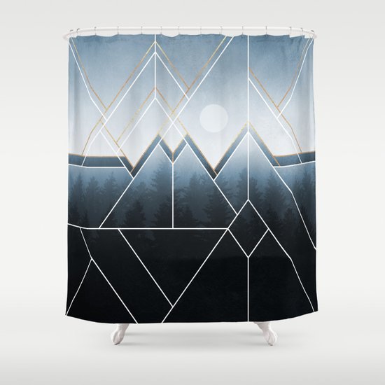 Fading North Shower Curtain